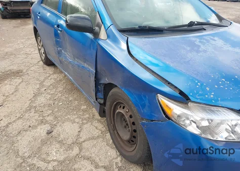 2009 Toyota Corolla Le z USA, uszkodzony, nr VIN 2T1BU40EX9C165458